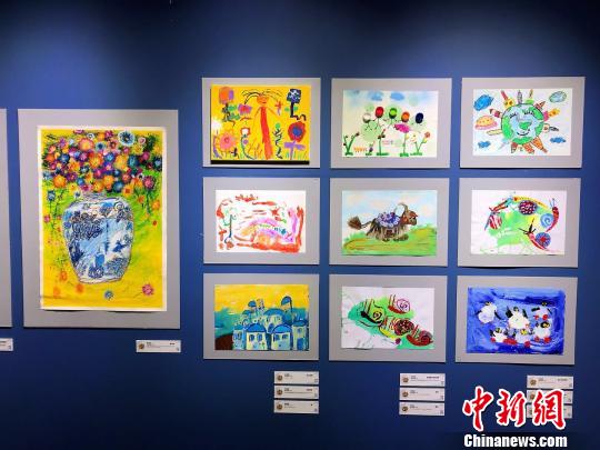 國際兒童創(chuàng)意畫展“與世界對畫”在滬開幕